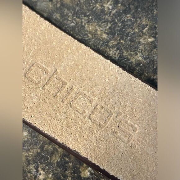 Chico's Vintage Brown Boho Cabochon Studded Belt Size SM - Picture 6 of 10